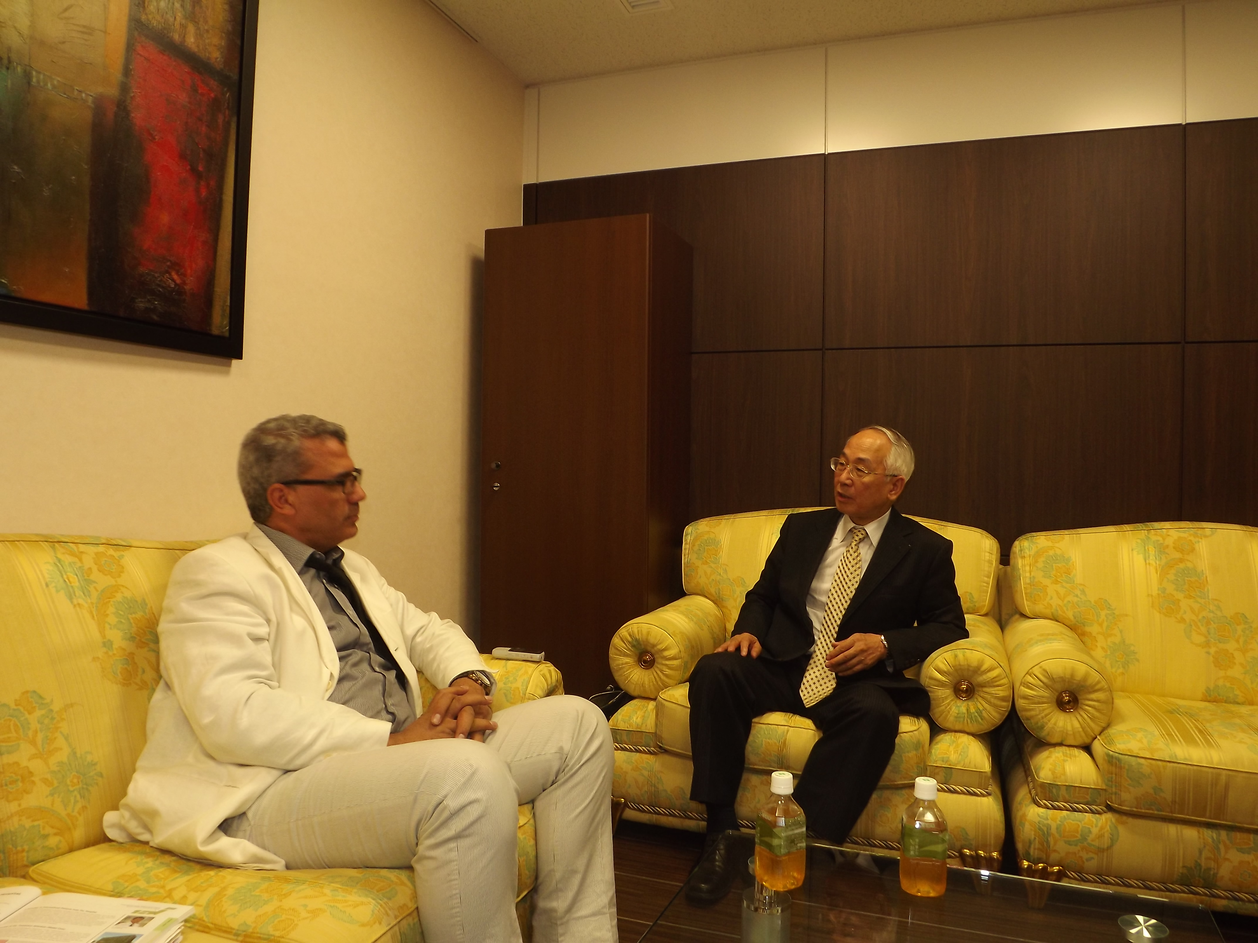 With Dr. Hirohiko Tsuji